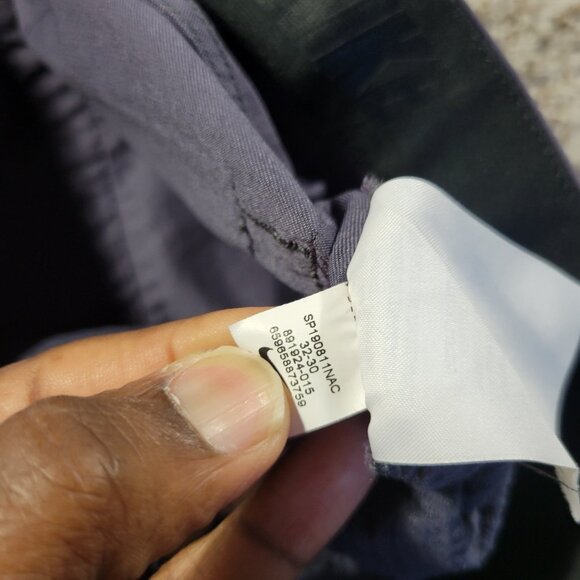 Nike Pants Mens 32x30 Gray Blue Flex Slim Golf Dri-Fit Casual Preppy Outdoor - Picture 4 of 8